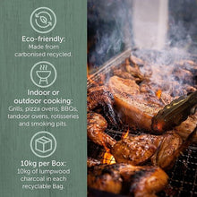 Load image into Gallery viewer, Ecoblaze BBQ Lumpwood Charcoal 10kg Restaurant Grade for Pizza Oven &amp; Fire Pit