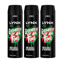 Load image into Gallery viewer, Lynx XL 48-Hour High Definition Fragrance Body Spray Deodorant, 3 Pack, 200ml