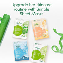 Load image into Gallery viewer, Simple Sheet Mask Collection - Hydrating &amp; Nourishing Facial Masks Gift Set
