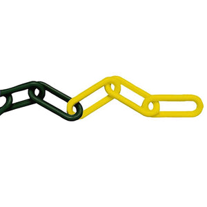 Plastic Chain 8mm x 12.5m Yellow / Black
