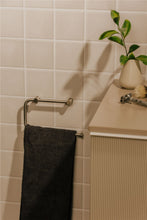 Load image into Gallery viewer, COSMIC Towel Ring Light grey Matte Measures 20.5 x 3 x 13 cm
