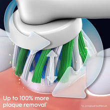 Load image into Gallery viewer, Oral-B Pro 1 Cross-Action Electric Rechargeable Toothbrush with 3 Modes, Black