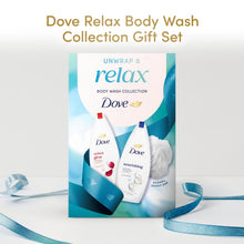 Load image into Gallery viewer, DOVE Relax Body Wash Collection Gift Set 2 piece, Choose your pack 1,2,3 or 4