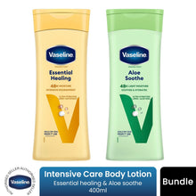 Load image into Gallery viewer, Vaseline Intensive Care Body Lotion Essential Healing &amp; Aloe Soothe 400ml