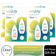 Load image into Gallery viewer, Dove Enjoy Duo Base -Gentle Body Wash &amp; Lotion Pamper Skincare Gift Set