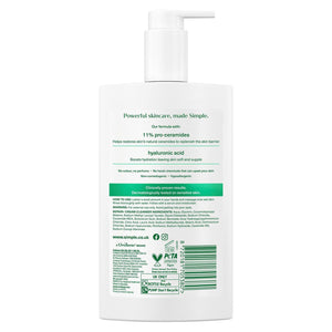 Simple Face Wash Cleanser Purify, Repair, Hydrate, Age Resist, Smooth+ Gel,240ml