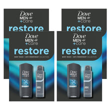 Load image into Gallery viewer, Dove Men+Care Restore Duo Gift Set Clean Comfort Bodywash &amp; Classic Deodorant