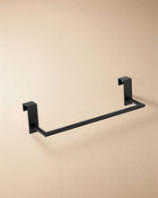 Load image into Gallery viewer, COSMIC Towel rail Black Matte Measures 7 x 9.5 x 28 cm