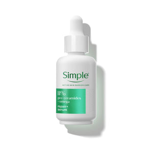 Simple Repair+ Serum Pro-Ceramide Omega 11% Barrier Repair Care 30ml, 3 Pack