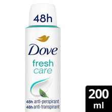 Load image into Gallery viewer, Dove Fresh Anti-Perspirant with 48H Sweat Protection Deo for Women 200ml, 3 Pack
