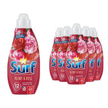 Load image into Gallery viewer, Surf Laundry Washing Liquid Detergent Peony &amp; Rose 3.89 Litre, 144 Washes