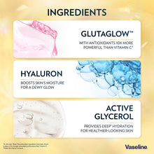 Load image into Gallery viewer, Vaseline Gluta-Hya Flawless Tone Lotion 200ml &amp; Cocoa Lip Balm 20g Duo Set