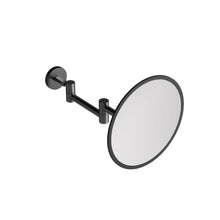 Load image into Gallery viewer, Cosmic Architect Magnifying Mirror | 5X | Brushed Black | Wall-Mounted