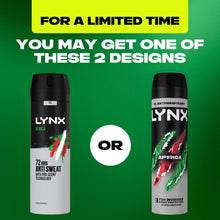 Load image into Gallery viewer, Lynx XL Antiperspirant Africa The G.O.A.T. of Fragrance Deodorant 200ml, 6 Pack