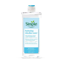 Load image into Gallery viewer, Simple Micellar Cleansing Water Hydrating Makeup Remover, 200ml or 400ml