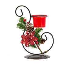 Load image into Gallery viewer, Candle holder  3x22cm Christmas Gifts Red PVC-Box