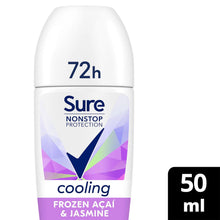 Load image into Gallery viewer, Sure Women Nonstop Protection Anti-Perspirant Roll On Acai &amp; Jasmine 50ml, 6Pack