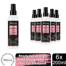 Load image into Gallery viewer, Tresemme Beauty-Full Strength Grow Strong Leave-In Hair Fall Treatment, 6x200ml