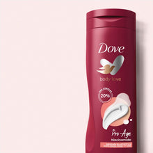 Load image into Gallery viewer, 3 pk Dove Nourishing Pro age Body Lotion with AHA,Olive Oil &amp; VitaminB3, 3pk of 400ml