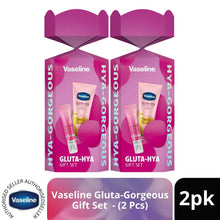 Load image into Gallery viewer, VASELINE Gluta-Hya Gorgeous Gift set 2 pc, Choose Your Pack Size 1,2,3 or 4
