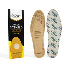 Load image into Gallery viewer, Crosby Unisex Foot Full-Length Insoles for Boots/Shoes/Footwear, Lemon Scented