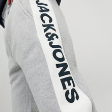 Load image into Gallery viewer, Jack &amp; Jones Jwhwill Logo Joggers Men's Sweatpants Light Grey Cuffed Bottoms XXL