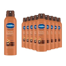 Load image into Gallery viewer, Vaseline Intensive Care Cocoa Radiant Spray Body Moisturiser 190ml 12 Pack
