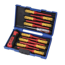 Load image into Gallery viewer, Interchangeable VDE Screwdriver Set, 13 Piece