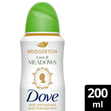 Load image into Gallery viewer, Dove Limited Edition Bridgerton Love &amp; Meadows Aerosol Deodorant Spray 200ml,6pk