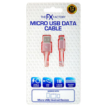 Load image into Gallery viewer, Fx Braided Micro USB Data Cable, Gold, Rose Gold, Space Grey, Silver[Rose Gold]