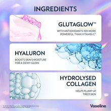 Load image into Gallery viewer, Vaseline Gluta-Hya Radiance Body Lotion Duo Dewy &amp; Overnight 200ml Each