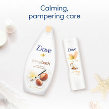 Load image into Gallery viewer, Dove Pamper Body Wash &amp; Body Lotion 2Pcs Gift Set for Her w/ Wax Burner &amp; Melts