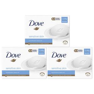Dove Moisturising Beauty Cream Bar for Sensitive & Soft, Smooth Skin, 2x90g