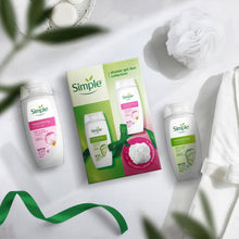Load image into Gallery viewer, SIMPLE Shower Gel Duo Collection Gift Set 2 piece, Choose your pack 1,2,3 or 4