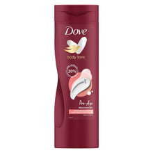 Load image into Gallery viewer, 3 pk Dove Nourishing Pro age Body Lotion with AHA,Olive Oil &amp; VitaminB3, 3pk of 400ml