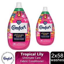 Load image into Gallery viewer, 2xComfort Fabric Conditioner Tropical Lily Ultra-concentrated 870 ml - 58 Wash
