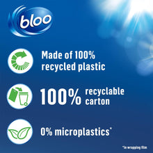 Load image into Gallery viewer, 7xBloo Toilet Blocks Original Blue Clean+Fresh with Fresh Fragrance, 4x50g