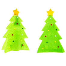 Load image into Gallery viewer, Flo Christmas Tree Wine Bottle Cover Green