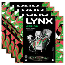 Load image into Gallery viewer, Lynx Africa Gift Set, Body Wash Spray Deodorant Trio,Long Lasting Freshness