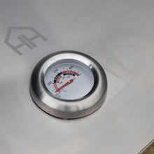 Load image into Gallery viewer, Mini Pizza BBQ Oven Stainless Steel - Silver with Haven 11" Ceramic Pizza Stone Base