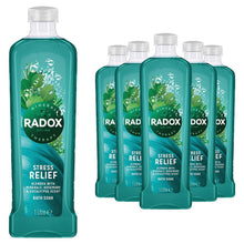 Load image into Gallery viewer, Radox Mineral Therapy Bath Soak Stress Relief, Rosemary &amp; Eucalyptus Scent 6x1L