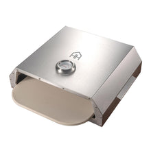 Load image into Gallery viewer, Mini Pizza BBQ Oven Stainless Steel - Silver with Haven 11" Ceramic Pizza Stone Base
