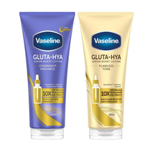 Load image into Gallery viewer, Vaseline Gluta-Hya Lotion Overnight Radiance &amp; Flawless Glow, 200ml Each