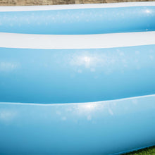 Load image into Gallery viewer, Bestway Inflatable Family Rectangular Pool with Repair Patch, 6'7"x20”or8'7"x20”