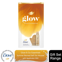 Load image into Gallery viewer, Dove Glow &amp; Go Essentials Gift Set , Skincare Pamper Kit, 200ml