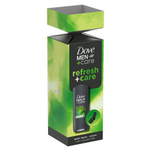 Load image into Gallery viewer, Dove Men+Care Gift Set Refresh+Care Extra Fresh Body Wash &amp; Socks 1 Piece
