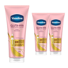 Load image into Gallery viewer, Vaseline Body Lotion Gluta-Hya Dewy Radiance Serum Burst Skin Care 200ml, 3 Pack