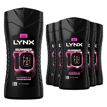 Load image into Gallery viewer, Lynx Limited Edition FIFA No 10 Mens 3 in 1 Body Wash Shower Gel 225ml, 6 Pack