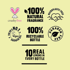 Original Source Vegan Shower Gel with 100% natural Fragrance 500ml, 6 Pack
