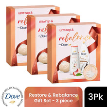 Load image into Gallery viewer, DOVE Restore &amp; Rebalance Gift Set 3 piece, Choose Your Pack Size 1,2,3 or 4